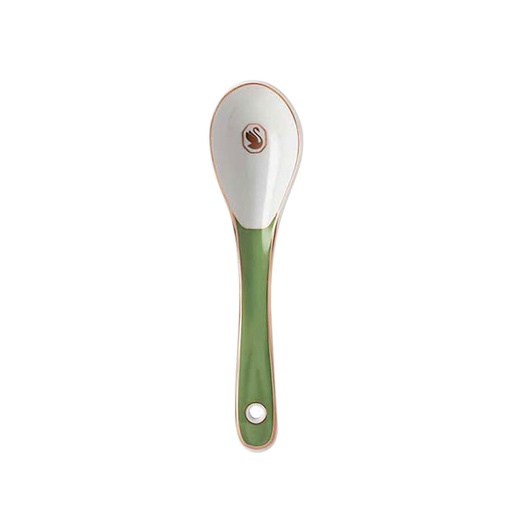 [1010240001] SWAROVSKI -  CUCHARA PORCEL. GREEN, 19106,ROSENTHAL, NONE