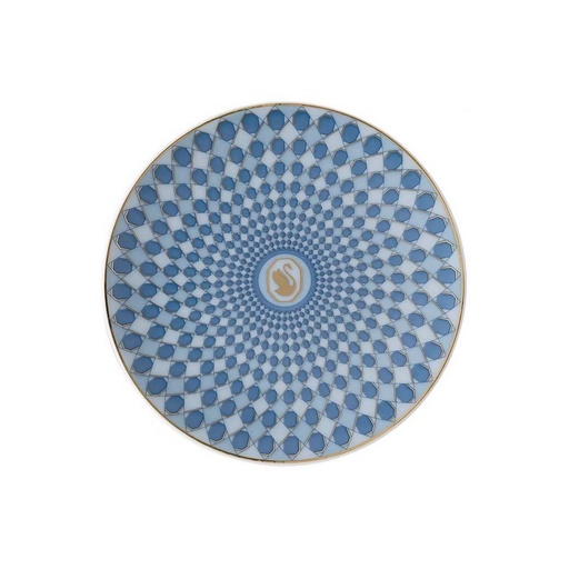 [1010240002] SWAROVSKI -  PLATO 10CM AZUL, 10850, ROSENTHAL, 11280-426351-10850