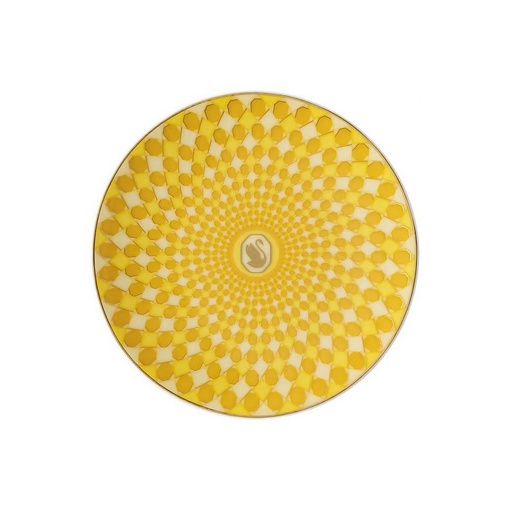 [1010240018] SWAROVSKI - PLATO 10CM  YELLOW, 10850,ROSENTHAL, 11280-426352-10850
