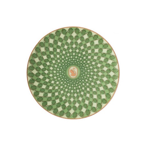 [1010240019] SWAROVSKI - PLATO 10CM GREEN, 10850, ROSENTHAL, 11280-426349-10850