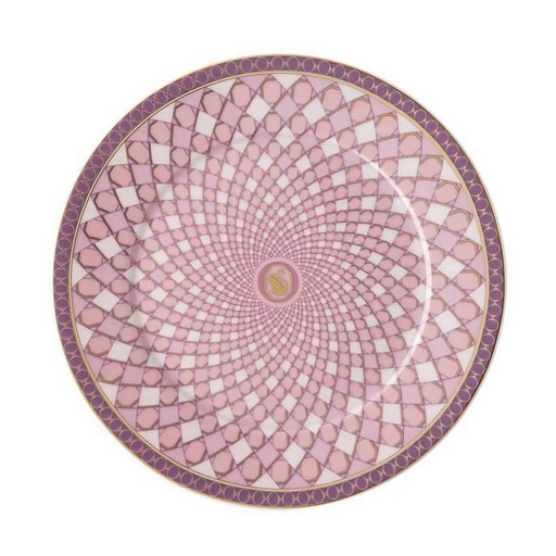 [1010240023] SWAROVSKI - PLATO 18CM ROSE, 10218,ROSENTHAL, 19850-426350-10218