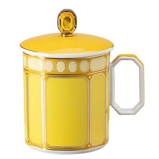 [1010240029] SWAROVSKI - TAZA C/ ASA YELLOW, 15482,ROSENTHAL, NONE
