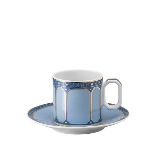 [1010240030] SWAROVSKI - TAZA CAFE C/PL BLUE, 14715,ROSENTHAL, 10570-426351-14715