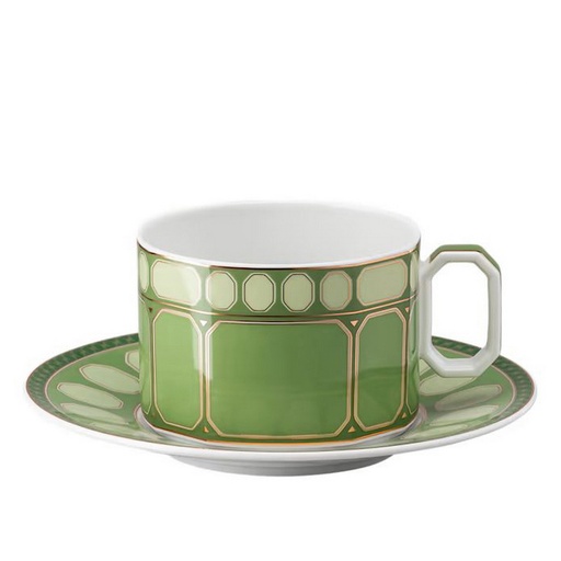 [1010240033] SWAROVSKI - TAZA TE C/PL GREEN, 14640,ROSENTHAL, 10570-426349-14640
