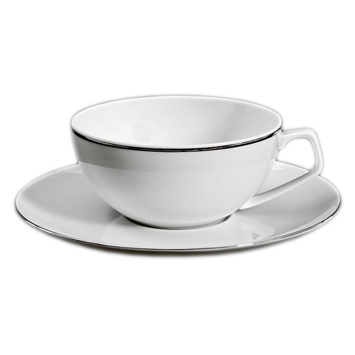 [1010270018] TAC PLATINO - TAZA TE C/PLATO 14641/42, ROSENTHAL, 14641/42