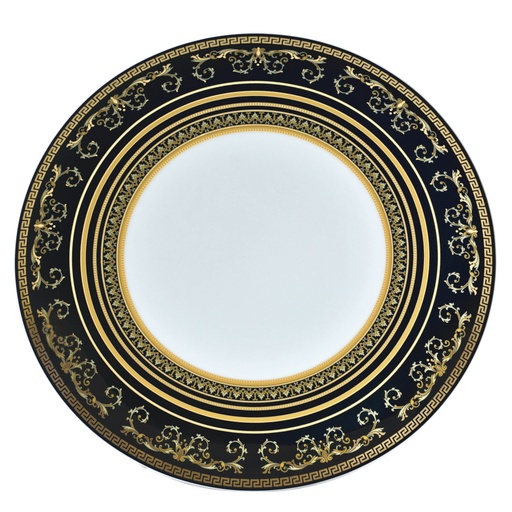 [1010350005] VERSACE VIRTUS - GALA NEGRO PLATO 28CM, 10229,  ROSENTHAL, 10229