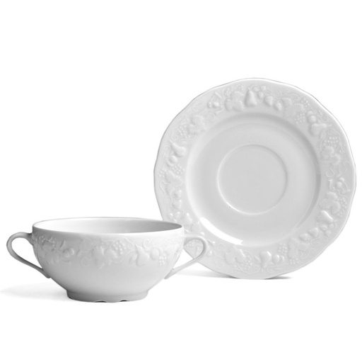 [1010370017] CALIFORNIA - TAZA CONSOME CON PLATO. 002390, DESHOULIERES, 002390