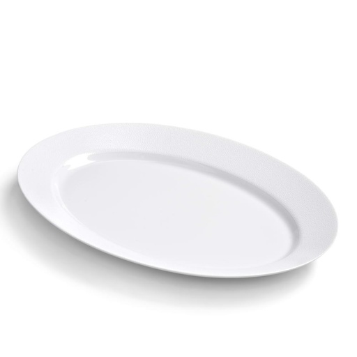 [1010490004] SEYCHELLES BLANCO - FUENTE OVAL 35CM 010588, DESHOULIERES, 010588