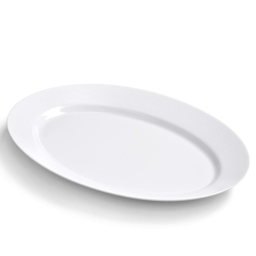 [1010490005] SEYCHELLES BLANCO - FUENTE OVAL 40CM 010589, DESHOULIERES, 010589