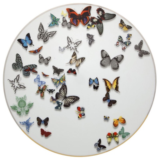 [1010540010] BUTTERFLY - PLATO BASE 33CM 21117744, VISTA ALEGRE, 21117744