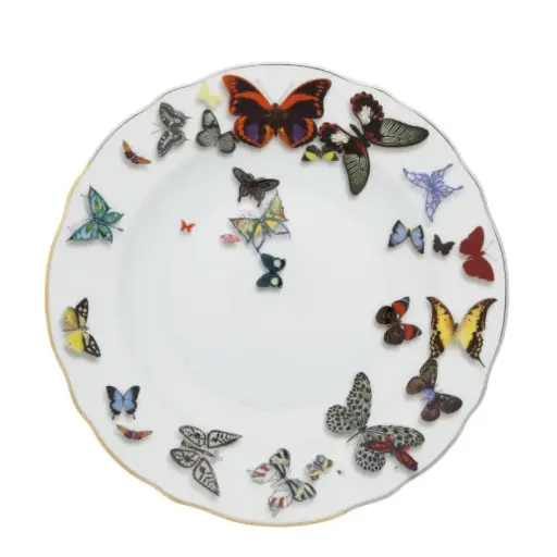 [1010540011] BUTTERFLY - PLATO HONDO 23CM, 21117736, VISTA ALEGRE, 21117736