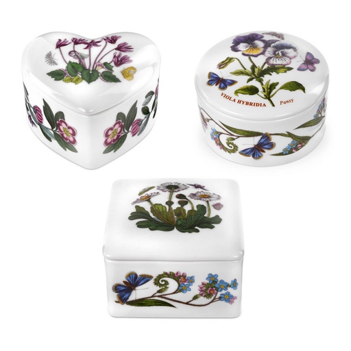 [1010600006] BOTANIC GARDEN - BOMBONERAS X3, 519324/77245, PORTMEIRION, 519324/77245