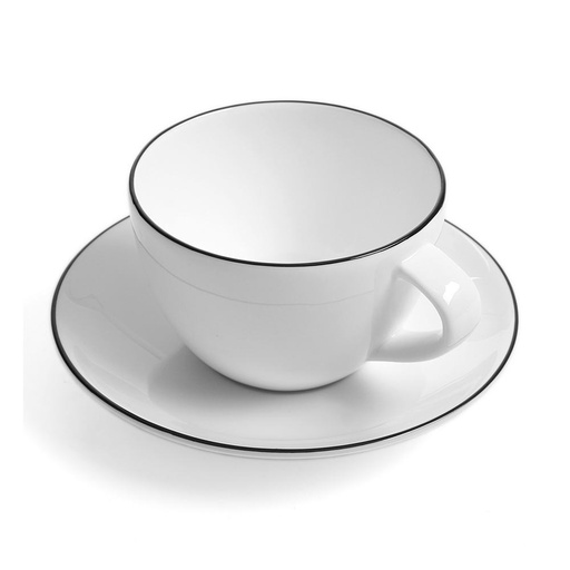 [1010790010] LIGNE NOIR TAZA CAFE C/PL 1930113, ASA SELECTION, 1930113