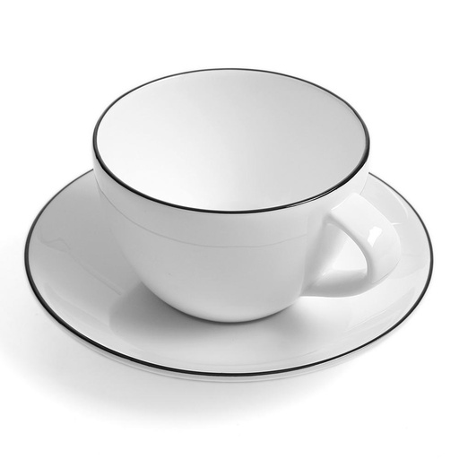 [1010790011] LIGNE NOIR TAZA TE C/PL 1912113, ASA SELECTION, 1912113