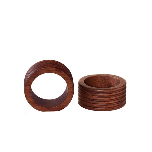 [1120090005] SERVILLETEROS Y CUCHILLOS DE MADERA - WOOD SET X 2 AROS, 93772970,ASA SELECTION , 93772970