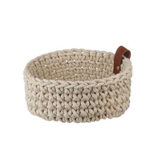 [1120100002] TEXTILES PARA MESA - DIVERSE CESTA CROCHET M 20*9.5CM, 37881065,ASA, 37881065