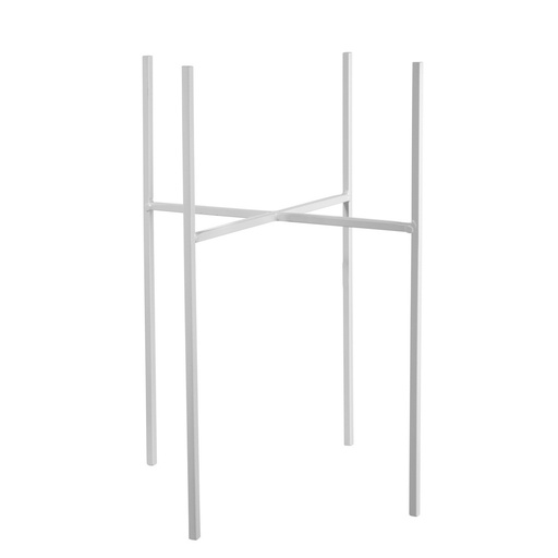 [1120110009] SOPORTES DE MACETA - HARUKO SOPORTE METAL WHITE 41CM, 99083950,ASA SELECTION, 99083950