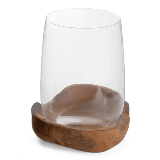 [1140020013] CENTROS Y BOWLS - TERRA BOWL CON MADERA 084416, LEONARDO, 084416