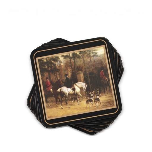 [1170010007] CACERIA POSAVASOS X6PZS, 10260073, PORTMEIRION, 10260073