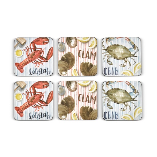 [1170010015] SUMMER FEAST POSAVASOS X6PZ, 8982, PORTMEIRION, 8982