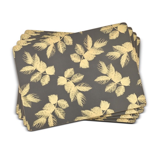 [1170030015] INDIVIDUALES - LEAV DARK INDIVIDUALES 4PZS, 8921, PORTMEIRION, 8921