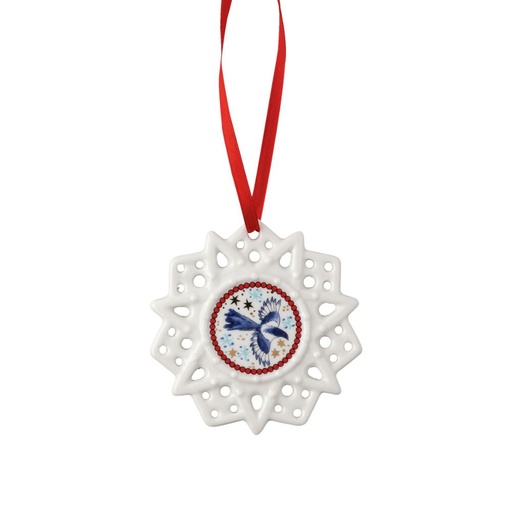 [1180040011] ESTRELLA MAGPIE CHRISTMAS ADORNO 27618, ROSENTHAL, NONE