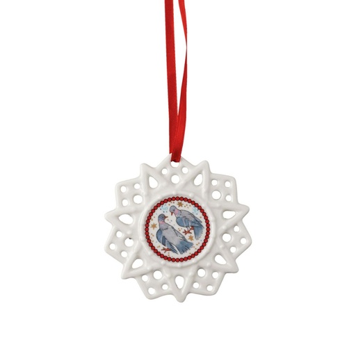 [1180040012] ESTRELLA PIGEON CHRISTMAS ADORNO 27618, ROSENTHAL, NONE