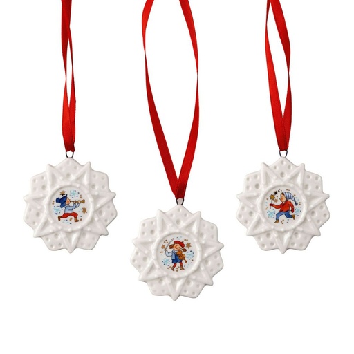 [1180040014] ESTRELLA SETX3 CHRISTMAS ADORNO 28675, ROSENTHAL, 02485-727496-28675