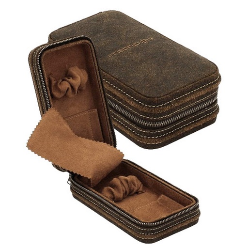[1200020008] PORTA RELOJES - CUBANO ESTUCHE  2  RELOJES   27019-6, FRIEDRICH, 27019-6