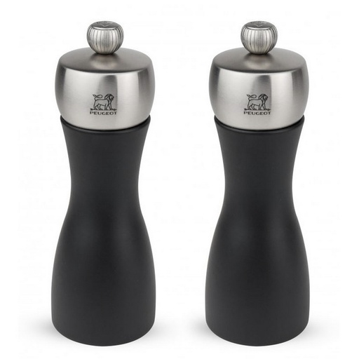 [1230010065] MOLINOS - FIDJI MOLINO MADERA SETX2 PIMENTA+SAL 15CM, 17132, PEUGEOT, 17132