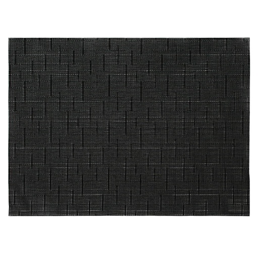 [1270010013] BAMBOO JET BLACK INDIVIDUAL  105-014, CHILEWICH, 105-014