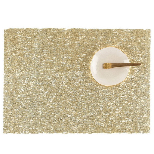 [1270140002] METALIC LACE GOLD  INDIVIDUAL 100148-002, CHILEWICH, 100148-002
