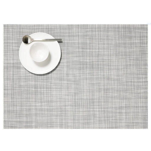 [1270150025] MINI BASKETWEAVE MIST INDIVIDUAL 14*19, 100132-034, CHILEWICH, 100132-034