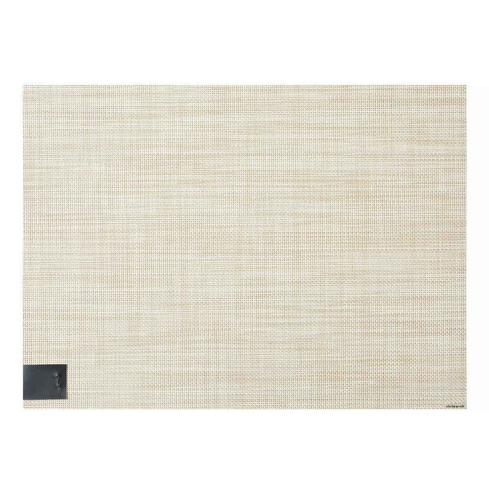 Chilewich Individual Mini Bnasket Weave Parchment 48X36Cm De Vinilo ...