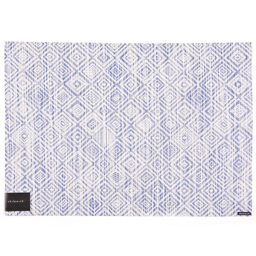 [1270170003] MOSAIC BLUE INDIVIDUAL 14*19, 100435-001, CHILEWICH, 100435-001