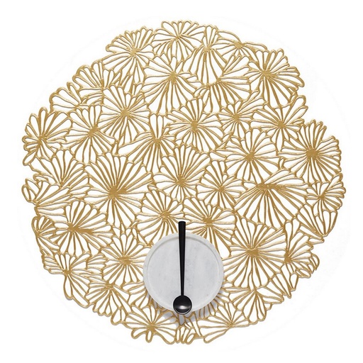 [1270210009] DAISY GILDED INDIVIDUAL 100716-002,CHILEWICH, 100716-002