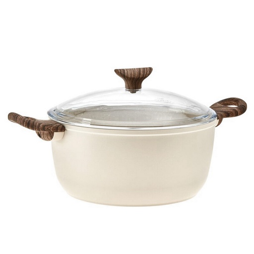 [1340030008] ROCK & ROSE B PINK CACEROLA 24CM C/TAPA 51027P74, SAMBONET, 51027P74