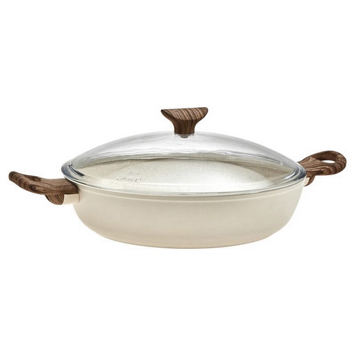 [1340030009] ROCK & ROSE B PINK CACEROLA 28CM C/TAPA 51035P78, SAMBONET, 51035P78