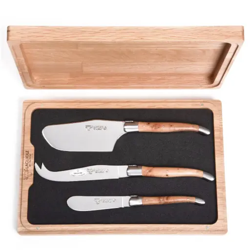 [1350030001] JUNIPER SET 3 CUCHILLOS QUESO S2P99GEIH, LAGUIOLE, S2P99GEIH