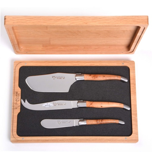 [1350030001] JUNIPER SET 3 CUCHILLOS QUESO S2P99GEIH, LAGUIOLE, S2P99GEIH