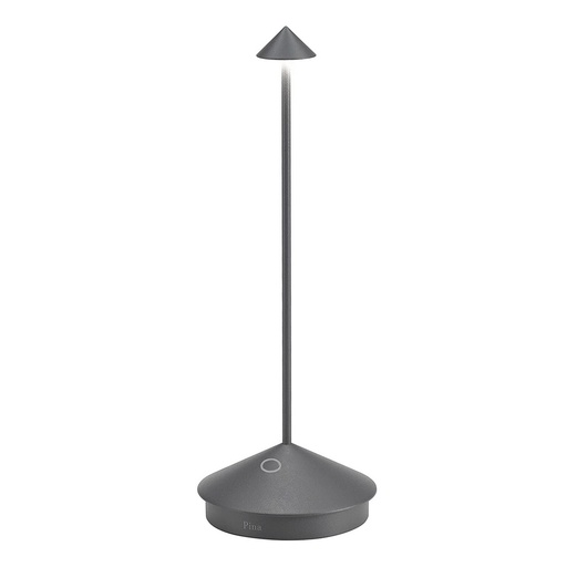 [1360020001] PINA - PRO LAMPARA DE MESA GRAY LD1650N3, ZAFFERANO, LD1650N3