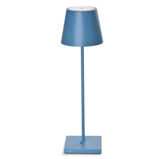 [1360030006] POLDINA - LAMPARA DE MESA AZUL LD0340A3, ZAFFERANO, LD0340A3