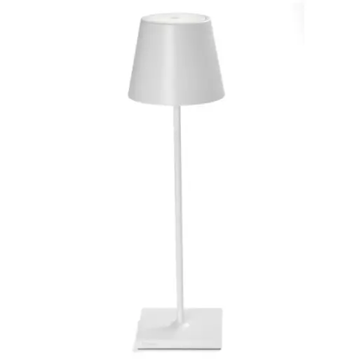 [1360030007] POLDINA - PRO LAMPARA DE MESA BLANCO LD1340B3, ZAFFERANO, LD1340B3