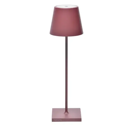 [1360030008] POLDINA - PRO LAMPARA DE MESA BORDEAUX LD1340X3, ZAFFERANO, LD1340X3