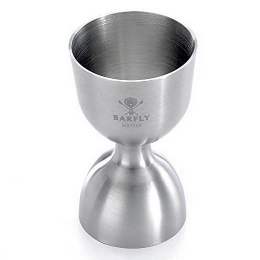 [1410010005] HEAVY DUTY JIGGER 1 X 2 OZ. ACERO M37006, BARFLY, M37006