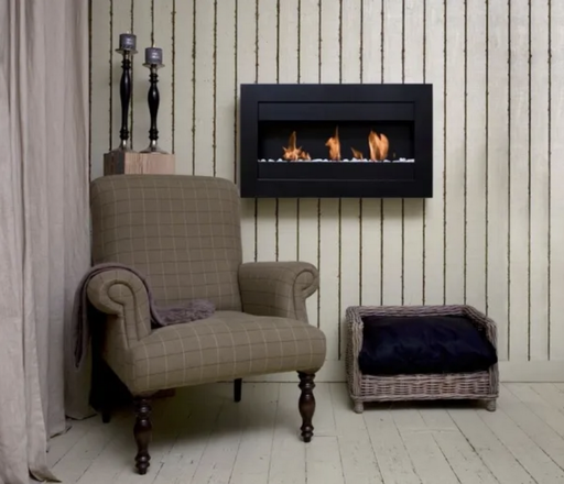 [1460010004] ESTUFAS - SQUARE SMALL BLACK, BB-SQS2B,BIO BLAZE, BB-SQS2B