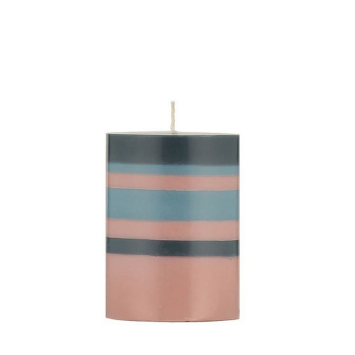 [1490010002] PILLAR VELA 10CM OLD ROSE, BCS420,DESIGNED IN COLOUR, BCS420