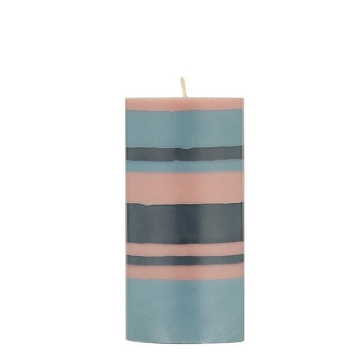 [1490020002] PILLAR VELA 15CM OLD ROSE, BCS416,DESIGNED IN COLOUR, BCS416