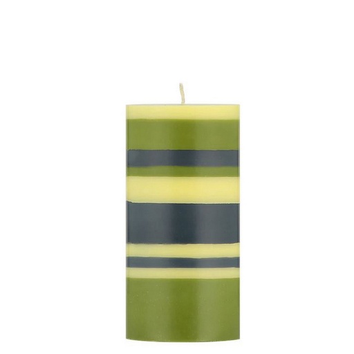 [1490020003] PILLAR VELA 15CM OLIVE, BCS417,DESIGNED IN COLOUR, BCS417