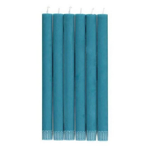 [1490030003] VELA 25CM PETROL BLUE X6, BCS182,DESIGNED IN COLOUR, BCS182